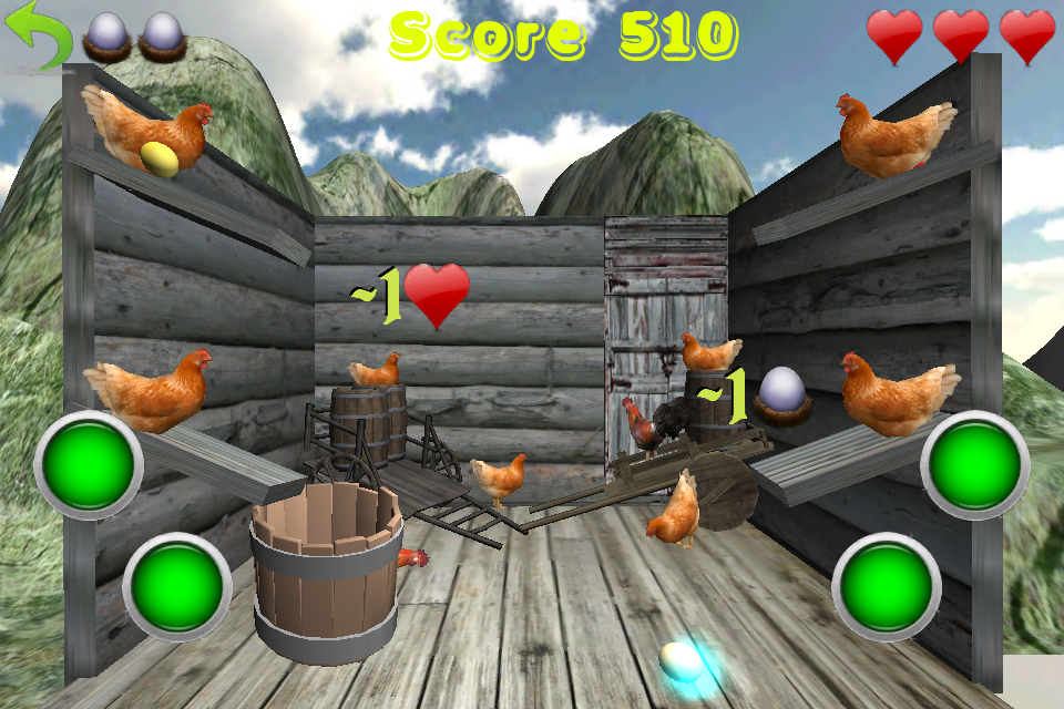 Screenshot Crazy Eggs 3D Screenshot Crazy Eggs 3D